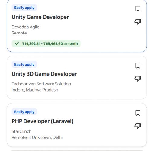 AI for Game Development internship jobs in Al Ain