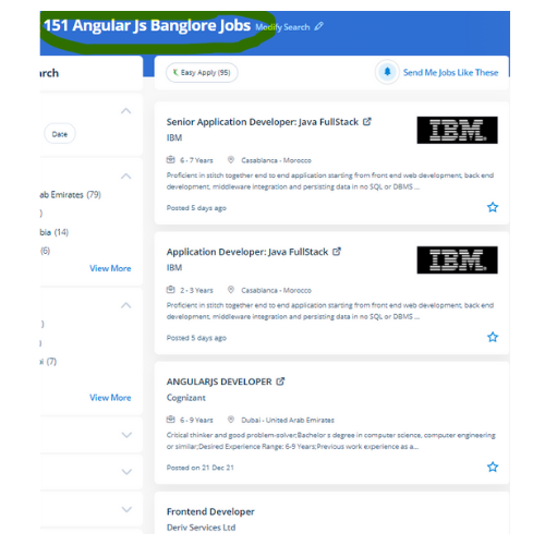 Angular JS internship jobs in Ras Al Khaimah