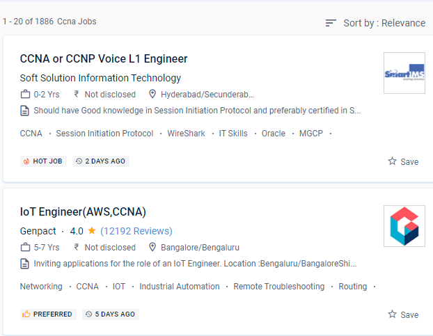 CCNA internship jobs in Ras Al Khaimah