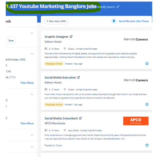 Content Writing internship jobs in Al Ain