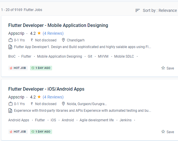 Flutter internship jobs in Al Ain