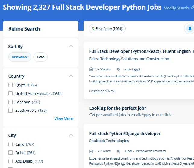 Web Development internship jobs in Uae
