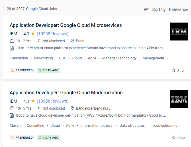 Google Cloud Platform internship jobs in Abu Dhabi